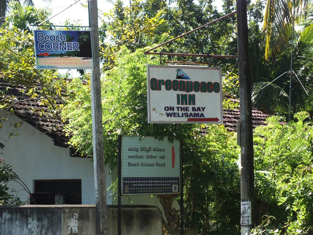 Beach Corner Hotel Weligama Exterior foto