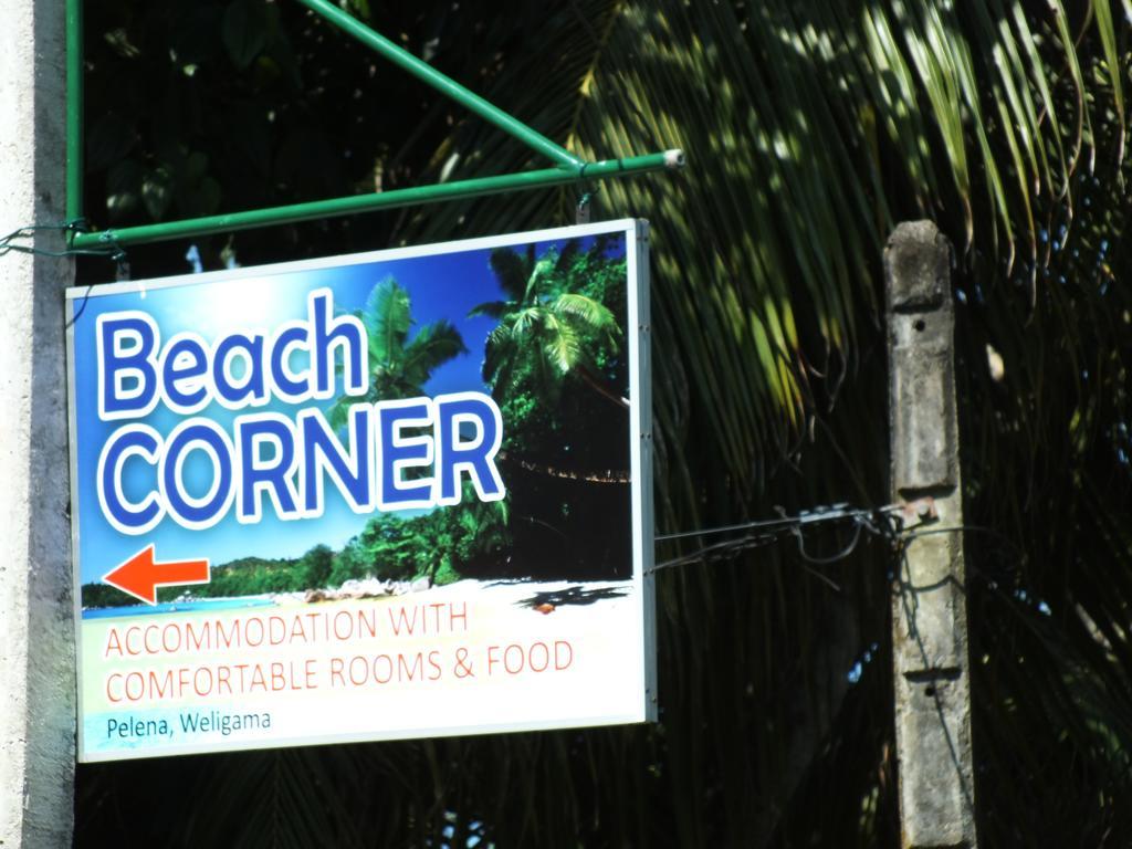 Beach Corner Hotel Weligama Exterior foto